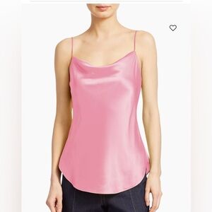 Silk Cowlneck Cami Top